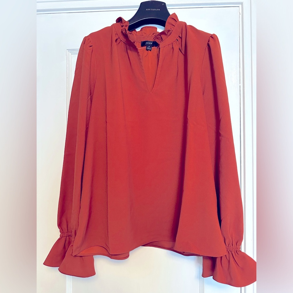 JCrew bell sleeved shirt